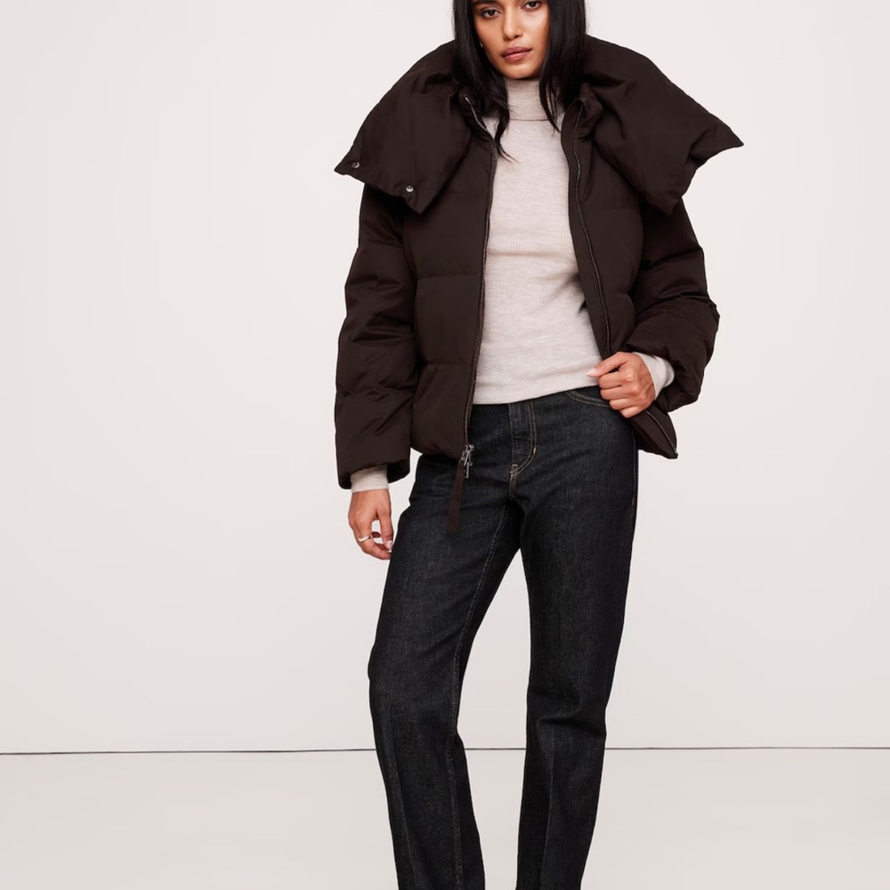 Chic Brown Puffer Jacket